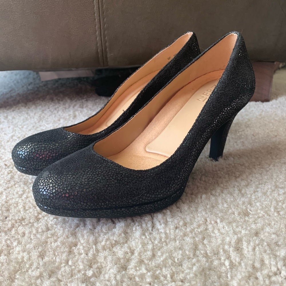 Black heels
